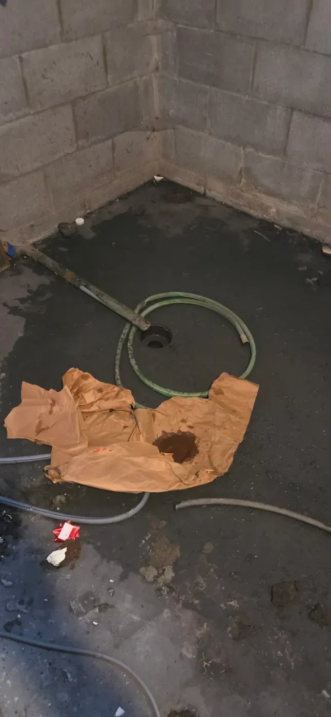 Job photo: floor drain clogged in Omaha