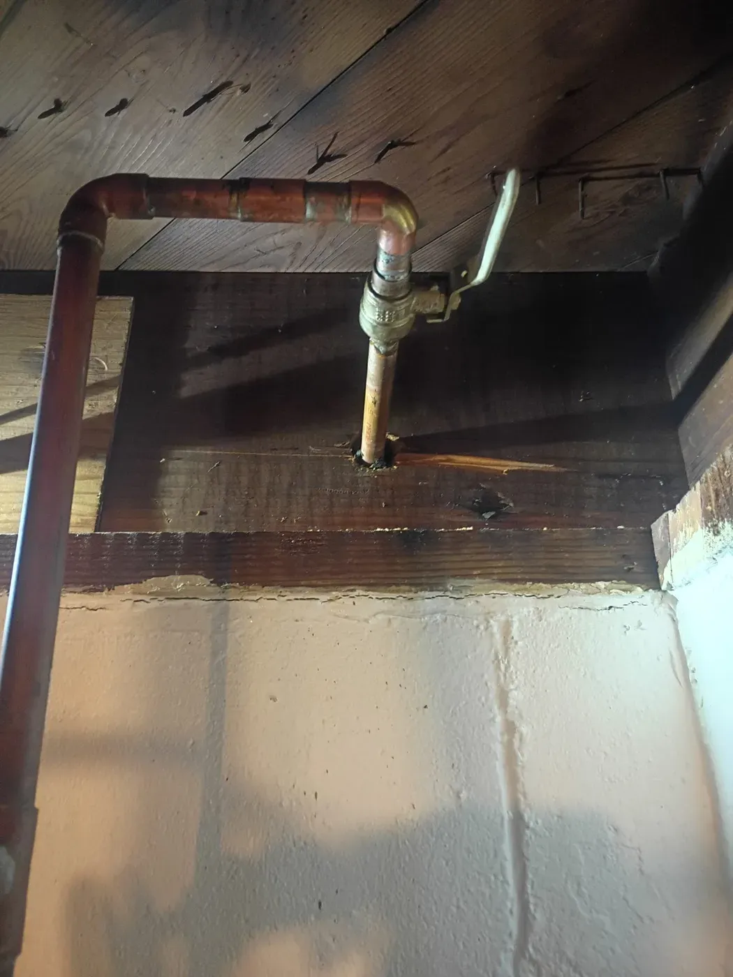 Job photo: replaced shut off valve & outside hose bib in Omaha