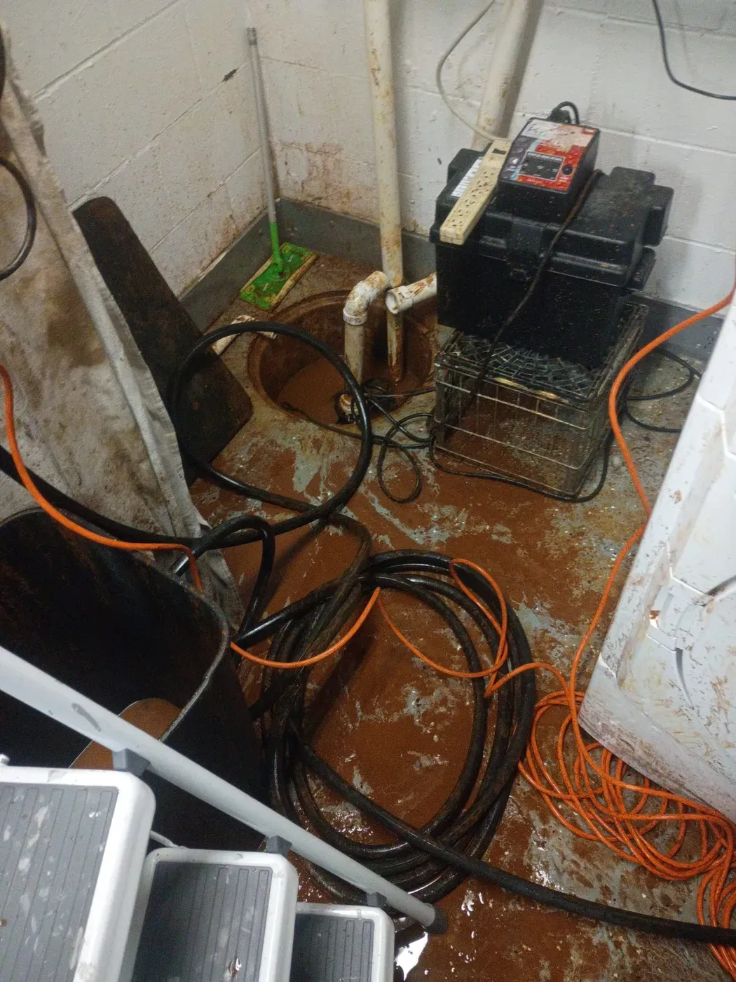 Job photo: cleaned sump pump line in Omaha