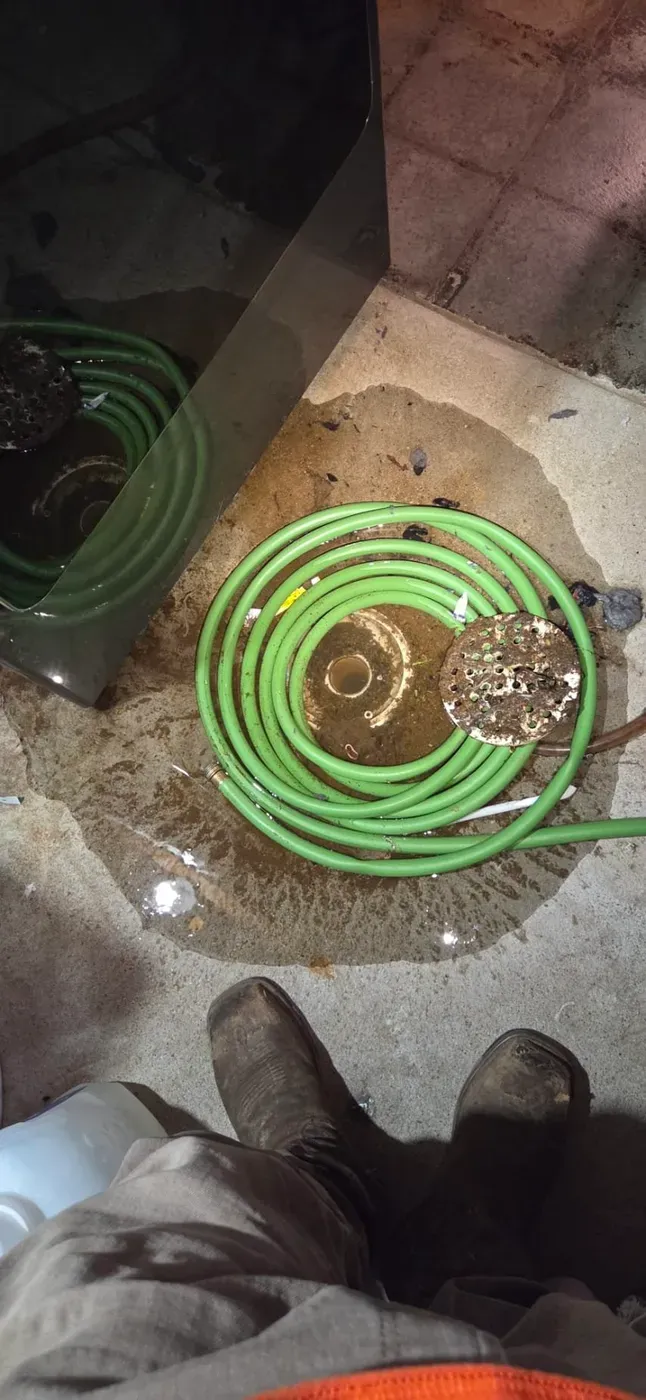 Job photo: cable main line ran mainline two times in Omaha